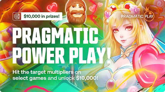 Pragmatic Power Play promotion - Win $10,000 in prizes by hitting target multipliers on select games